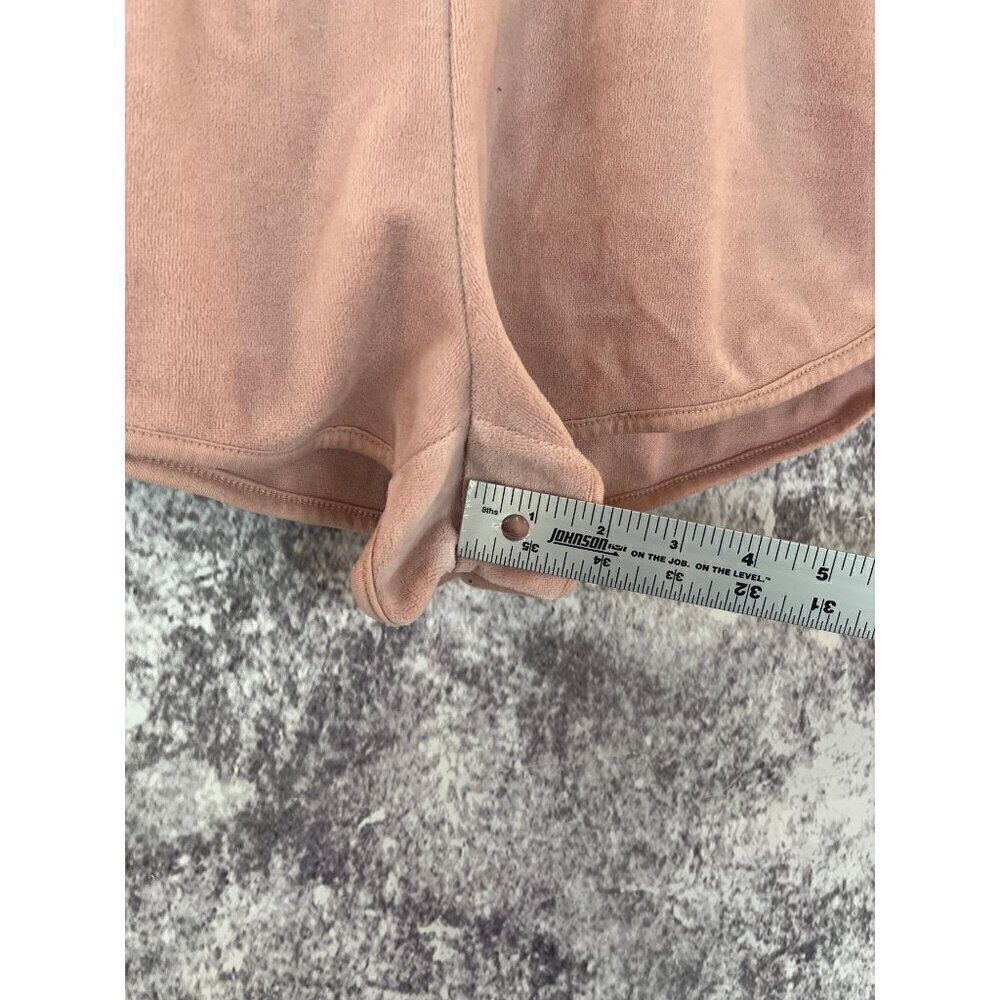 Wild Fable‎ 70s Pink Velvet Colorful Band Casual Shorts High Rise Womens M - Picture 5 of 8